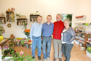 Unser Team im Blumenladen in Niestetal
